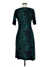 BCBGMAXAZRIA Animal Print Teal Cocktail Dress Size M - photo 2