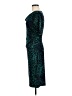 BCBGMAXAZRIA Animal Print Teal Cocktail Dress Size M - photo 5