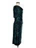 BCBGMAXAZRIA Animal Print Teal Cocktail Dress Size M - photo 4