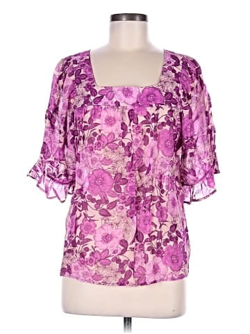 Karen Kane Short Sleeve Blouse (view 1)