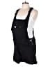 Mumsie Black Overall Shorts Size XL - photo 1