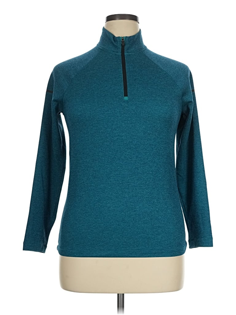 Pre-owned Active By Old Navy Pullover Sweater In Teal