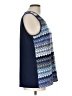 NIPON BOUTIQUE 100% Polyester Blue Sleeveless Top Size L - photo 4