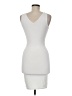Assets Solid White Cocktail Dress Size M - photo 2