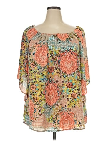 Spense 3/4 Sleeve Blouse (view 1)