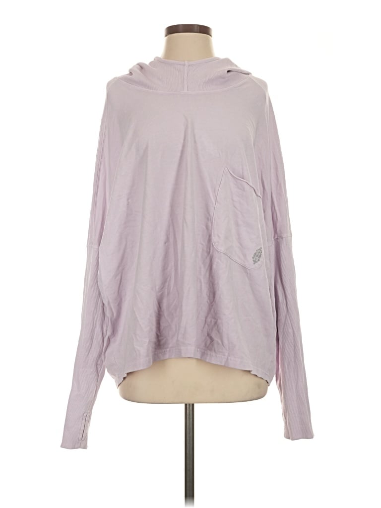 Pre-owned Fp Movement Poncho In Purple