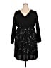 BLOOMCHIC 100% Polyester Stars Black Cocktail Dress Size 18 - photo 1