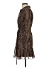 1.State 100% Polyester Animal Print Brown Cocktail Dress Size S - photo 5