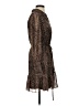 1.State 100% Polyester Animal Print Brown Cocktail Dress Size S - photo 4