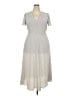 Morgan Taylor Chevron-herringbone Gray Casual Dress Size 2X - photo 1