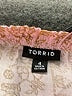 Torrid Floral Pink Long Sleeve Blouse Size 4X Plus (4) - photo 7