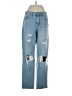 BP. 100% Cotton Hearts Blue Jeans Size 27 waist - photo 1