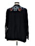 Johnny Was 100% Polyester Black Long Sleeve Blouse Size XL - photo 2