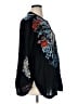Johnny Was 100% Polyester Black Long Sleeve Blouse Size XL - photo 4