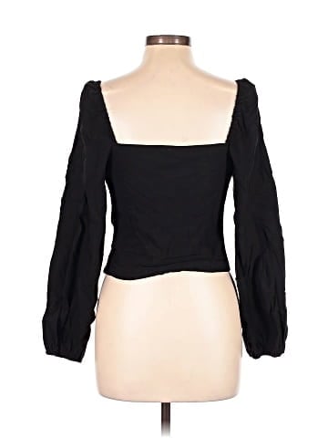 Topshop Long Sleeve Blouse (view 2)