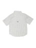Columbia 100% Polyester Checkered-gingham Silver Short Sleeve Button-Down Shirt Size 6 - 7 - photo 2