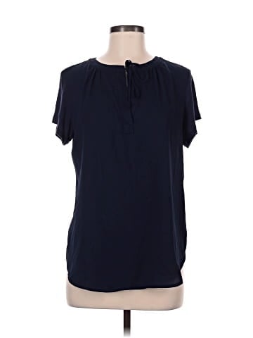 Soho JEANS NEW YORK & COMPANY Short Sleeve Blouse (view 1)