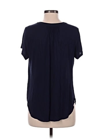 Soho JEANS NEW YORK & COMPANY Short Sleeve Blouse (view 2)