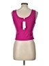 Bar III Pink Sleeveless Top Size L - photo 2