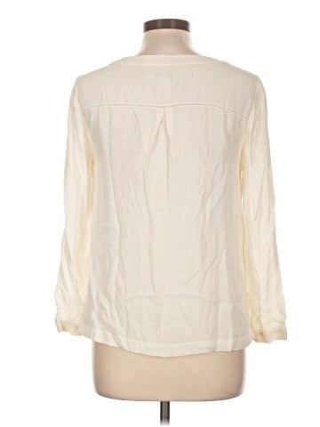 Vineyard Vines Long Sleeve Silk Top (view 2)