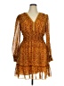 Max Studio 100% Polyester Paisley Orange Cocktail Dress Size XL - photo 1