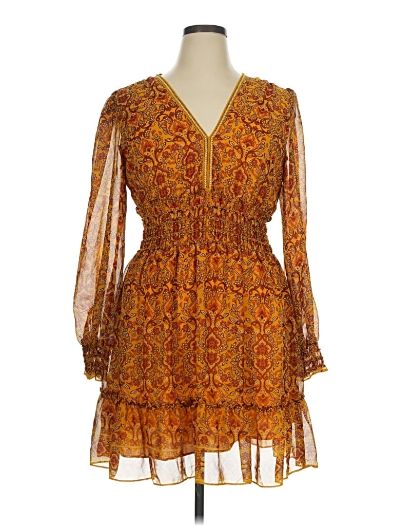 Pre-owned Max Studio Cocktail Dress In Orange
