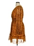 Max Studio 100% Polyester Paisley Orange Cocktail Dress Size XL - photo 5