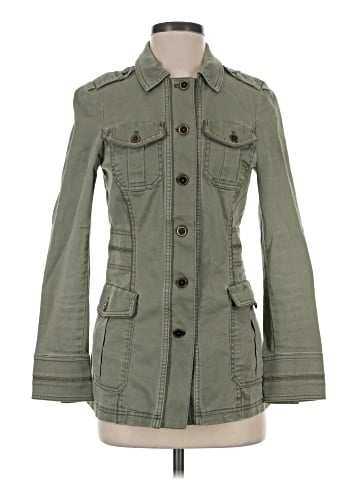 White House Black Market Trenchcoat (view 1)