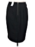 Ann Taylor LOFT Solid Black Formal Skirt Size 4 - photo 2