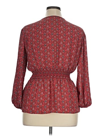 Max Studio 3/4 Sleeve Blouse (view 2)