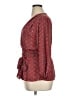 Max Studio 100% Polyester Red 3/4 Sleeve Blouse Size XL - photo 5