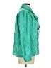 Tess Teal Long Sleeve Blouse Size 6 - photo 4