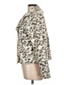 Cupcakes & Cashmere 100% Polyester Animal Print Ivory Jacket Size L - photo 5