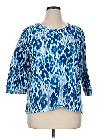 Alfred Dunner 3/4 Sleeve T-Shirt (view 1)