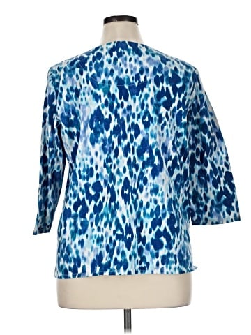 Alfred Dunner 3/4 Sleeve T-Shirt (view 2)