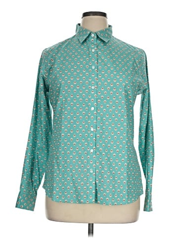 Lands' End Long Sleeve Button-Down Shirt (view 1)