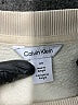 Calvin Klein Ivory Sweatshirt Size L - photo 7