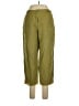 Larry Levine 100% Polyester Green Casual Pants Size 10 - photo 1