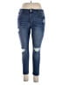 d.jeans Hearts Blue Jeans Size 16 - photo 1