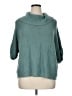 Coldwater Creek Teal Turtleneck Sweater Size 1X - photo 1