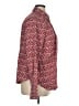 Talbots Print Burgundy Long Sleeve Button-Down Shirt Size 16 - photo 4