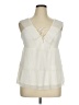 Express 100% Polyester Ivory Sleeveless Blouse Size XL - photo 1
