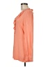 Dialogue Orange Long Sleeve Blouse Size M - photo 5