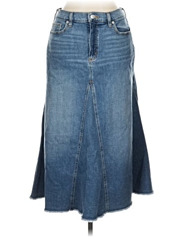 Lands' End Denim Skirt (view 1)