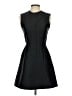 Carven Solid Black Cocktail Dress Size EU (FR) 36 / US 4 - photo 1