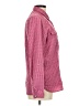 Eddie Bauer Checkered-gingham Pink Long Sleeve Blouse Size M - photo 4