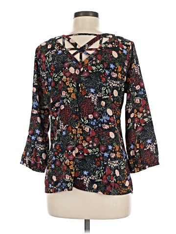 Skies Are Blue 3/4 Sleeve Blouse (view 2)