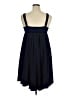 Marithe + Francois Girbaud Solid Blue Casual Dress Size 1X - photo 2