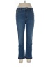 Nine West Chevron-herringbone Blue Jeans Size 10 - photo 1