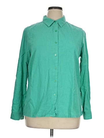 Appleseeds Long Sleeve Button-Down Shirt (view 1)